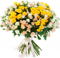 Кустовые розы Микс № 1